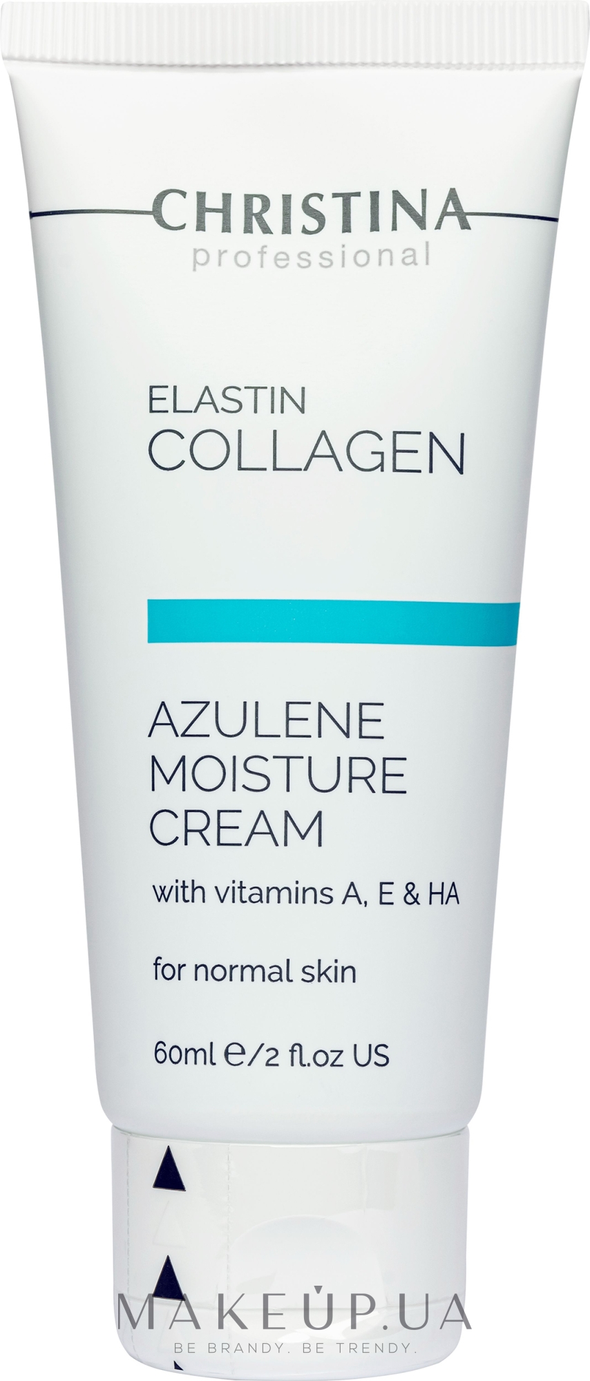 Увлажняющий азуленовый крем с коллагеном и эластином для нормальной кожи - Christina Elastin Collagen Azulene Moisture Cream — фото 60ml