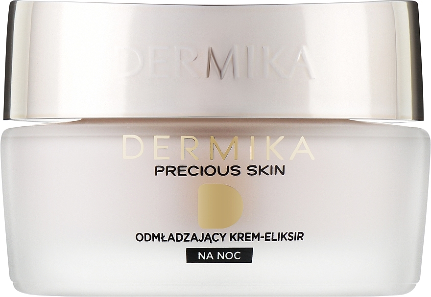 Омолаживающий ночной крем-эликсир для лица - Dermika Precious Skin Rejuvenating Night Cream-Elixir — фото N1