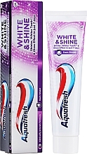 Духи, Парфюмерия, косметика Зубная паста отбеливающая - Aquafresh White & Shine Whitening Toothpaste