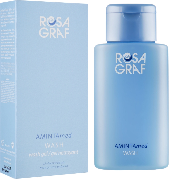 Гель для умывания жирной и проблемной кожи с акне - Rosa Graf AMINTAmed Wash — фото N1
