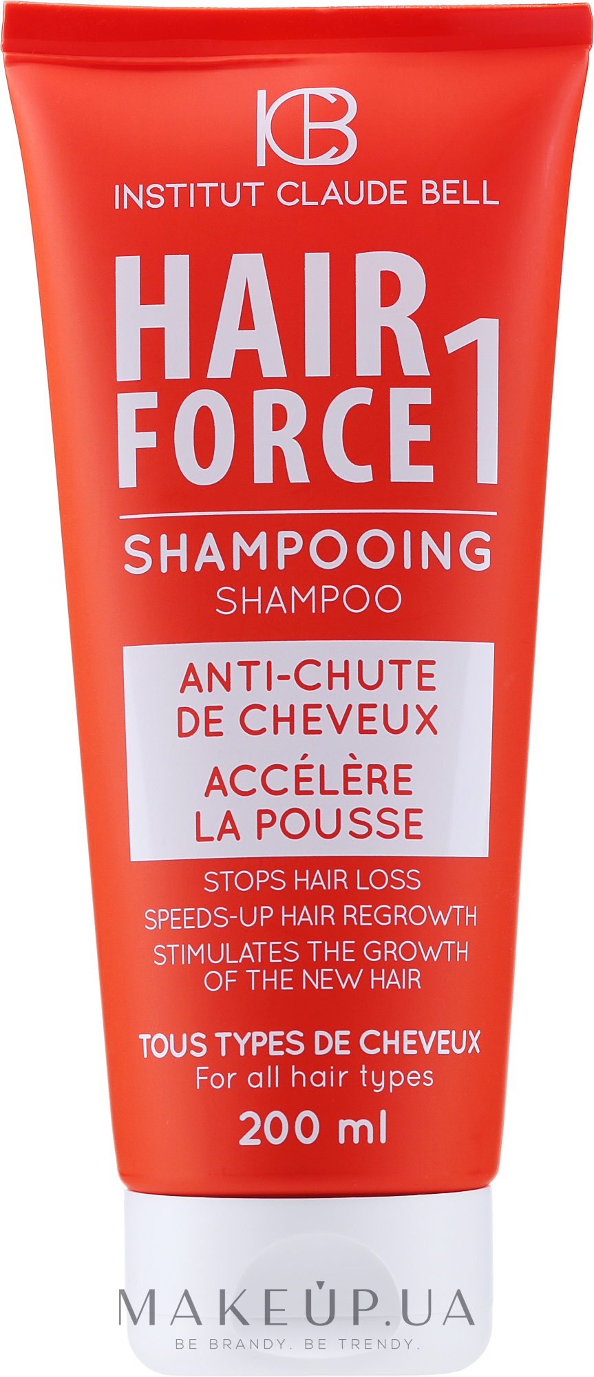 Шампунь против выпадения волос - Institut Claude Bell Hair Force One Shampooing — фото 200ml