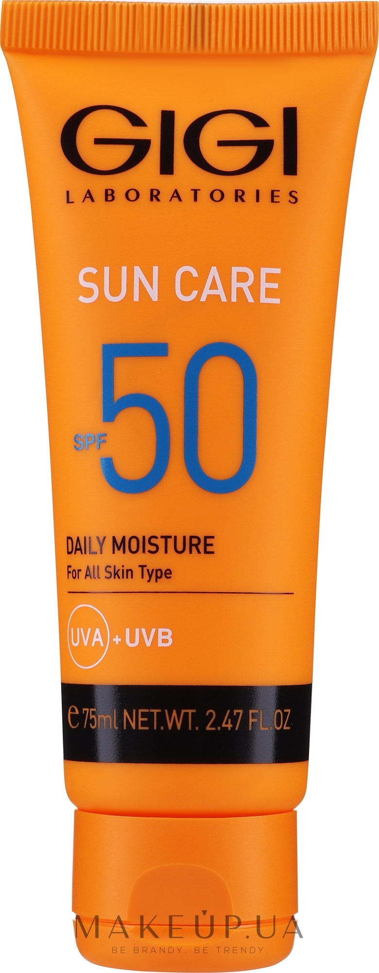 Защитный крем для тела SPF50 - Gigi Sun Care Anti-Age Moisturizer SPF50 — фото 75ml