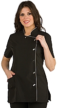 Халат жіночий, чорний, S, 06301/50/1 - Eurostil — фото N1