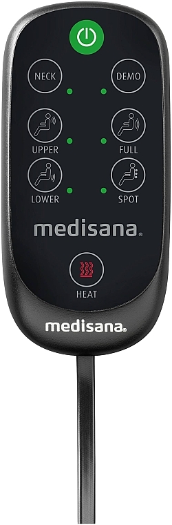 Масажна накидка на сидіння - Medisana MCN Shiatsu Massage Cushion 48 W Black — фото N4