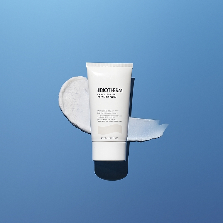 Очищающая крем-пенка для лица - Biotherm Cera Cleanser Cream To Foam — фото N2