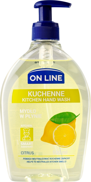 Кухонне мило - On Line Kitchen Hand Wash Citrus Soap — фото N2