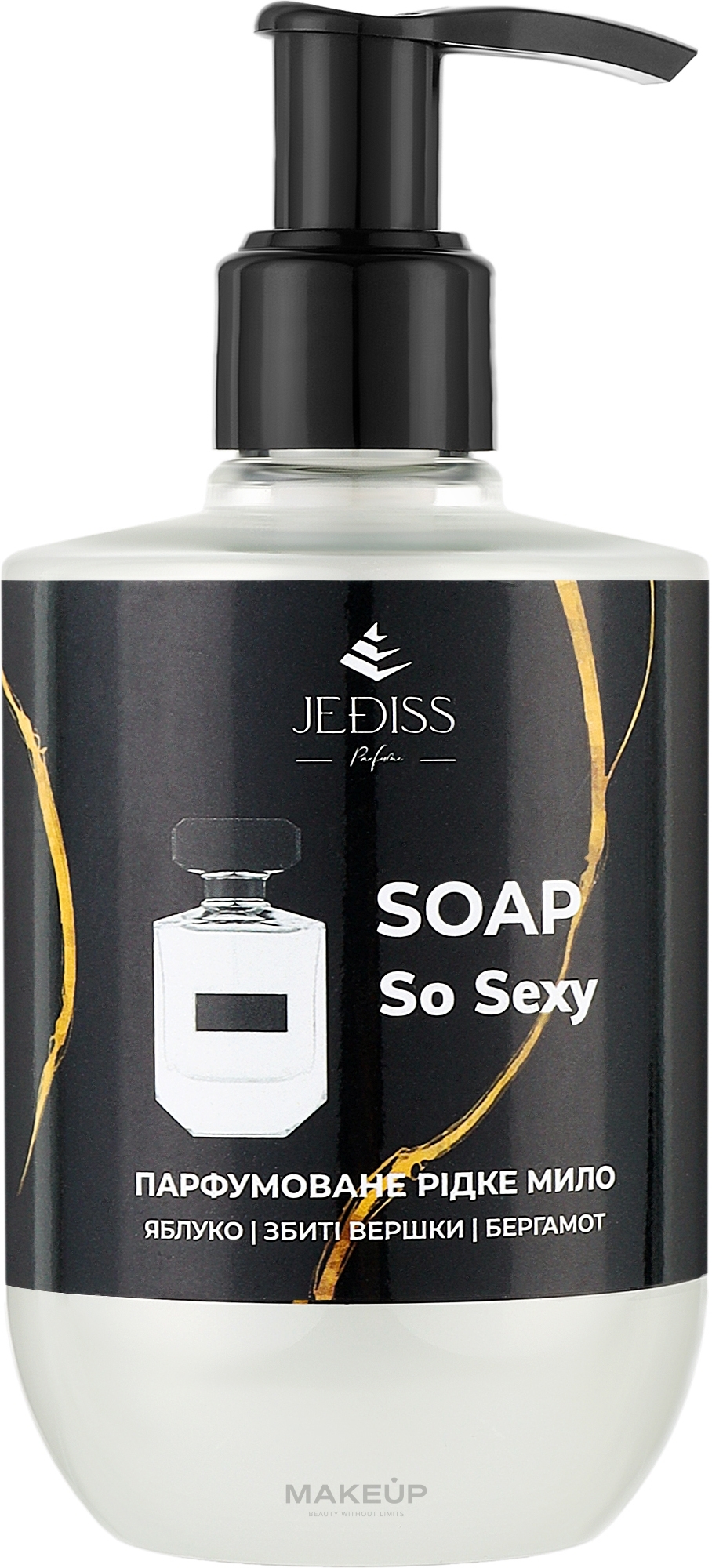 Парфумерне рідке мило - Jediss So Sexy Soap — фото 250ml