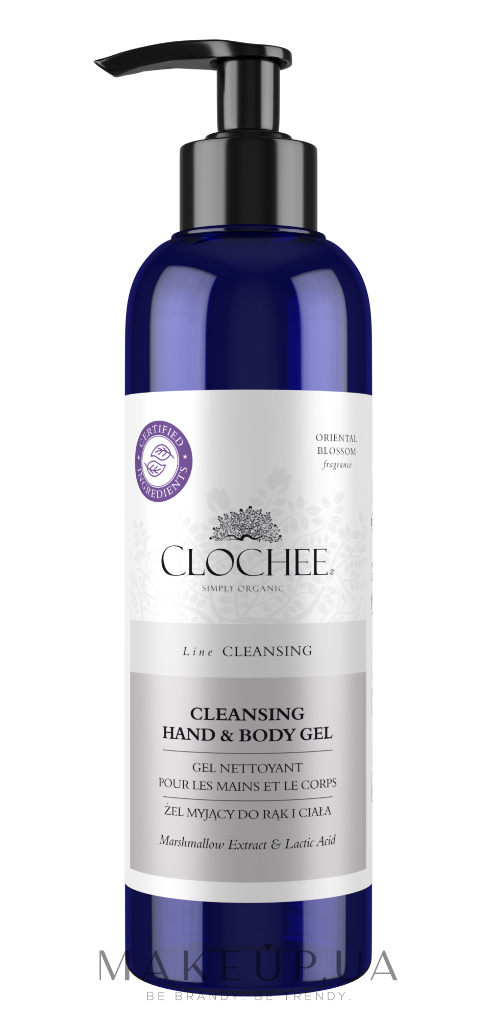 Гель для миття рук і тіла з ароматом квітів Сходу - Clochee Cleansing Hand & Body Gel — фото 250ml