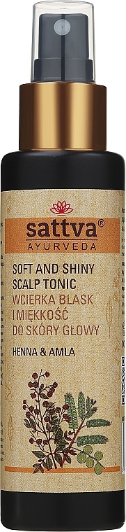 Тоник для волос "Хна и амла" - Sattva Ayurveda Henna & Amla Hair Tonic