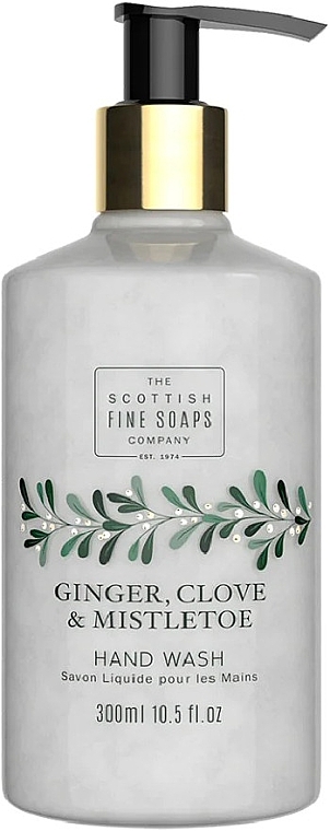 Рідке мило для рук - Scottish Fine Soaps Ginger,Clove & Mistletoe Hand Wash — фото N1