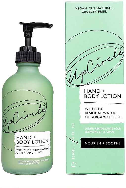 Лосьон для рук и тела с бергамотовой водой - UpCircle Bergamot Hand + Body Lotion — фото N1