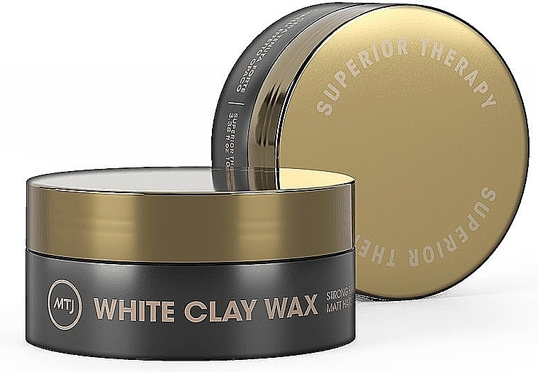 Віск для волосся сильної фіксації з матувальним ефектом - MTJ Cosmetics Superior Therapy White Clay Wax — фото N1