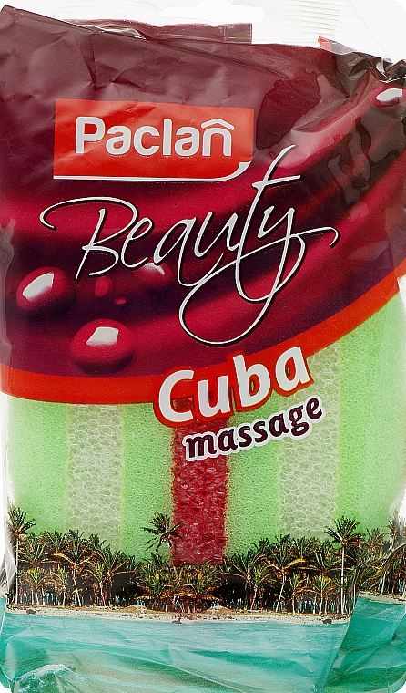 Губка для тіла Cuba - Paclan Beauty Cuba Massage — фото N1