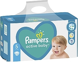 Подгузники Active Baby 5 (11-16 кг), 110 шт - Pampers — фото N3