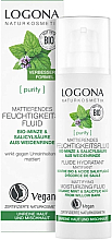 Крем-флюид увлажняющий для проблемной кожи - Logona Facial Care Moisture Fluid Organic Mint — фото N4