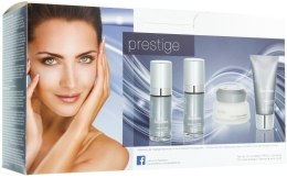 Духи, Парфюмерия, косметика Набор - Jean d'Arcel Prestige (emulsion/15ml + cr/20ml + eye/cr/15ml + mask/15ml + косметичка)