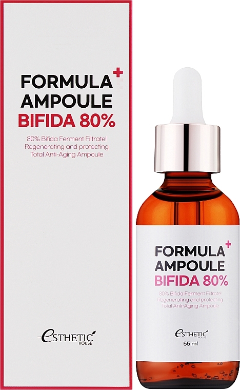 Сироватка з біфідобактеріями для обличчя - Esthetic House Formula Ampoule Bifida 80% — фото N2