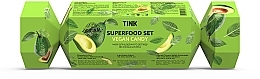 Духи, Парфюмерия, косметика Подарочный набор - Tink Superfood Vegan Candy Set (sh/gel/150ml + h/cr/45ml + lip/balm/15ml)