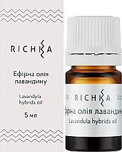 Эфирное масло лавандина - Richka Lavandula Hybrida Oil — фото N4