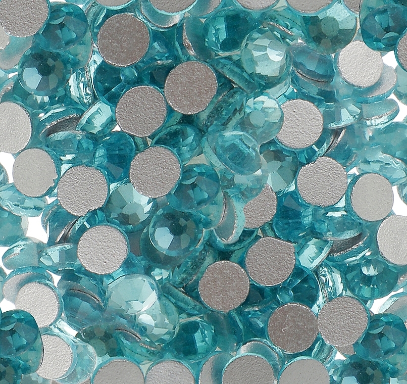 Декоративные кристаллы для ногтей "Aque Bohemica", размер SS 10, 100шт - Kodi Professional — фото N1