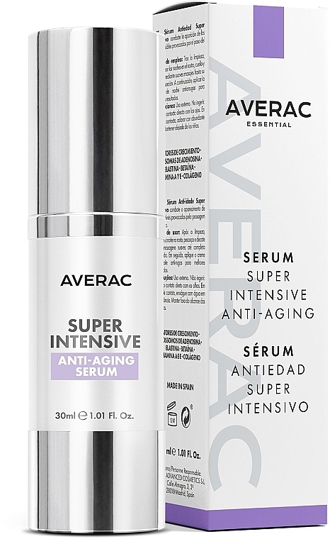 Суперинтенсивная антивозрастная сыворотка - Averac Essential Super Intensive Anti-Aging Serum — фото N1
