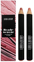 Духи, Парфюмерия, косметика Набор - Lord&Berry Ready-To-Wear Matte Lip Crayon Kit (lip/crayon/2x1.8g)