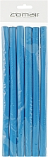Парфумерія, косметика Бігуді "Flex" сині 254mm, d14 - Comair