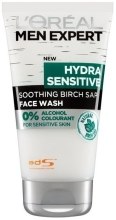 Парфумерія, косметика Гель для вмивання - L'Oreal Paris Men Expert Hydra Sensitive Soothing Birch Sap Face Wash