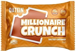 Парфумерія, косметика Батончик зі смаком солоної карамелі - Oatein Millionaire Crunch Salted Caramel