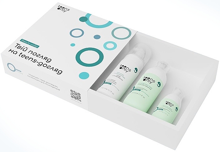 Набор по уходу за лицом 13+ - Teens Only For-Teens Anti-Acne (tonic/150ml + foam/150ml+f/ser/50ml) — фото N2