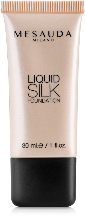 Матирующий тональный крем - Mesauda Milano Liquid Silk Foundation