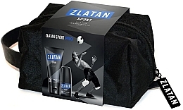 Духи, Парфюмерия, косметика Zlatan Ibrahimovic Sport PRO - Набор (deo/roll/50ml + sh/gel/150ml + bag/1pcs)