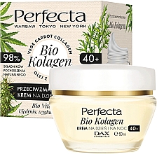 Парфумерія, косметика Крем для обличчя проти зморщок 40+ - Perfecta Bio Collagen