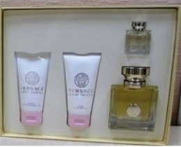 Духи, Парфюмерия, косметика Versace Pour Femme - Набор (edp 50 + s/g 50 + b/l 50 + mini)