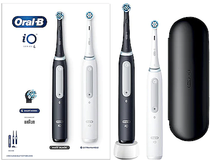 Набор - Oral-B iO Series 4 (toothbrushes/2pc) — фото N1