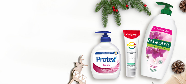 Акція Colgate, Palmolive, Protex, Meridol