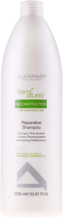 Шампунь для реконструкції волосся - Alfaparf Semi Di Lino Reconstruction Reparative Shampoo