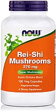 Парфумерія, косметика Капсули "Гриби рейші", 270 мг - Now Foods Rei-Shi Mushrooms, 270mg