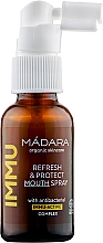Парфумерія, косметика Освіжальний і захисний спрей для порожнини рота - Madara Cosmetics IMMU Refresh & Protect Mouth Spray
