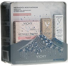 Парфумерія, косметика Набір - Vichy Neovadiol Rose Platinum (cr/3ml + cr/50ml + booster/10ml)