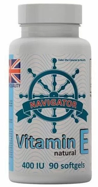 Витамин E - Navigator Vitamin E 400 IU — фото N1