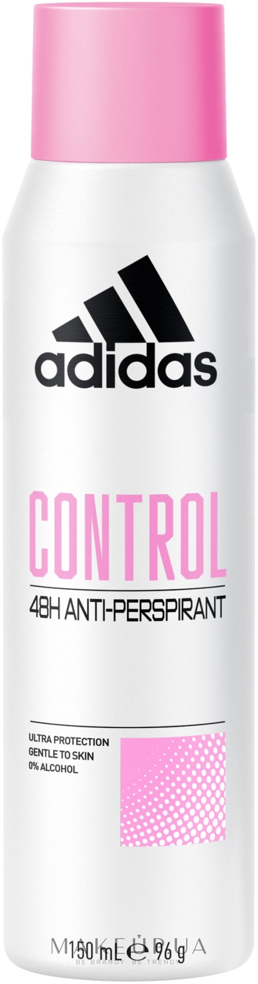 Дезодорант-антиперспірант для жінок - Adidas Control 48H Anti-Perspirant — фото 150ml