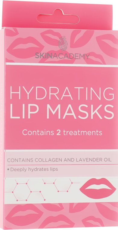 Зволожувальна маска для губ - Skin Academy Hydrating Lip Mask — фото N1