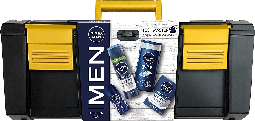 Набор, 5 продуктов - NIVEA MEN Tech Master  — фото N1