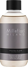 Наповнення для аромадифузора "Cocoa Blanc & Woods" - Millefiori Milano Natural Diffuser Refill — фото N1