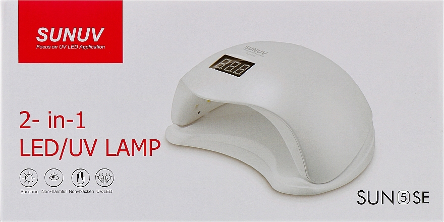 Лампа 36W UV/LED, белая - Sunuv Sun 5 Special Edition — фото N8