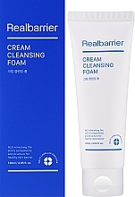 Кремова очищувальна пінка - Real Barrier Cream Cleansing Foam — фото N4