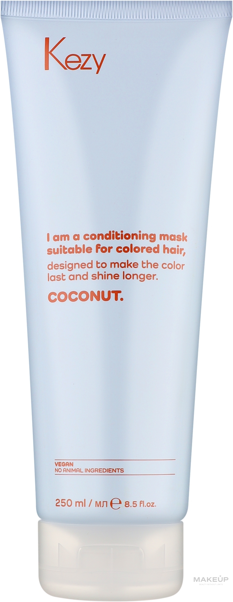 Маска для окрашенных волос - Kezy Coconut Mask — фото 250ml