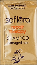 Духи, Парфюмерия, косметика Шампунь для поврежденных волос - Demira Professional Saflora Repair Therapy (пробник)