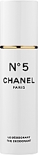 Парфумерія, косметика Chanel N5 - Дезодорант